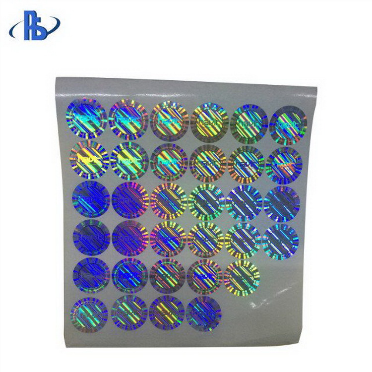 Tamper Evident Security Hologram Stickers Custom Logo And Design Acceptable