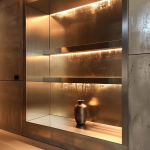 Quality Waterproof A Class Stainless Steel Shower Niche with Hand Polishing wholesale