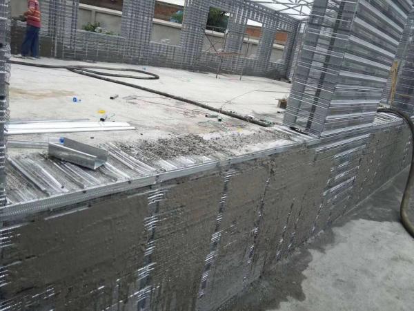 0.3mm Thickness Metal Rib Lath , Construction Plaster / Render Galvanized Lath