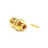 Buy cheap DC - 18GHz Frequency Range Straight Bulkhead Female SMA RF Connector from wholesalers