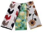 24x16inch Printing Polyester Super Absorbent Towel For Household Cloth