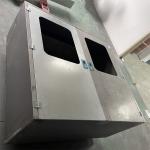 Customized Metal Sheet Caregiver Bed Hospital Attendant Metal Bed