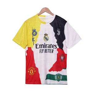 Quality Cristiano Ronaldo 2025-2026 Commemorative Football Jersey Quick Drying wholesale