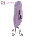 Turtleneck Cable Knit Dog Sweater Outfits For Dogs Cats