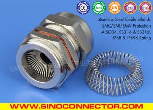 Quality EMC/EMV Cable Glands Stainless Steel SS304, SS316, SS316L for Shielded &amp; Screened Cables wholesale