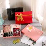 Rigid Cardboard Paper Carton Packaging Christmas Cosmetic Luxury Gift Bags and