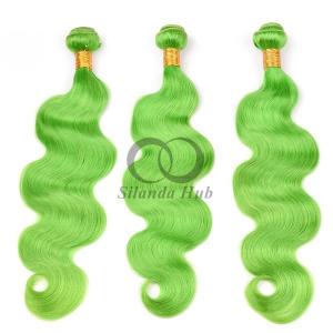 Quality Green Body Wave Remy Human Hair Bundles Sew In Weave Bundles Brazilian Bundle Deals wholesale