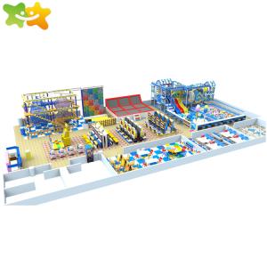 Quality Commercial Play Area 100m2 Kids Indoor Playground Equipment wholesale