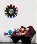 2012 Antique Home Decor Acrylic Wall Sticker Clock 10D046