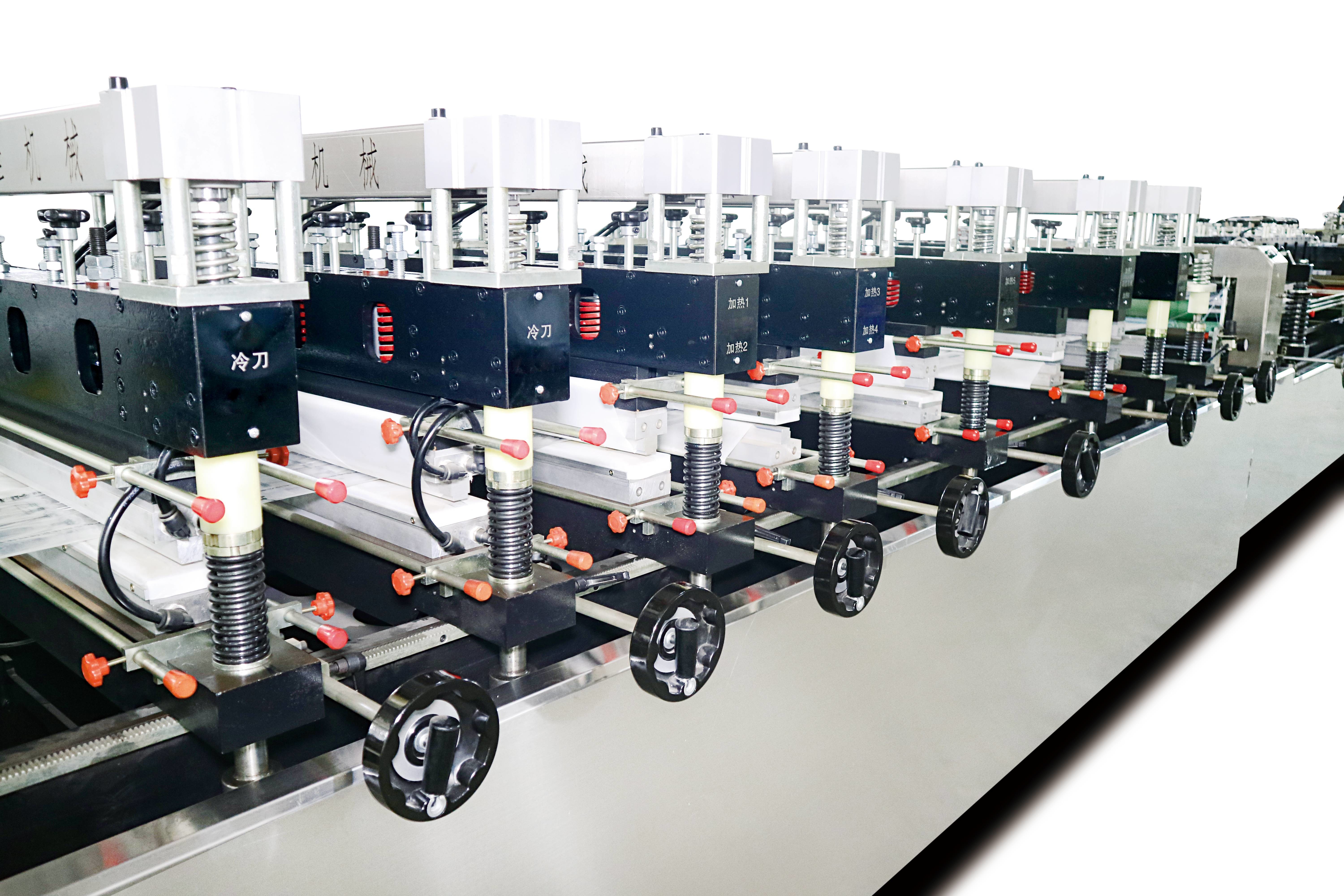 Touch Screen Operation Sqaure Bottom Pouch Making Machine OEM ODM