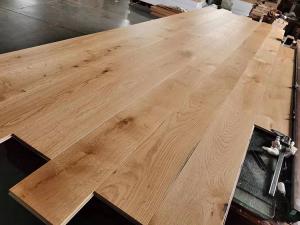 Quality Natural Lacquerd Oak 2 Layers Engineered Wood Flooring, Full Birch Plywood wholesale