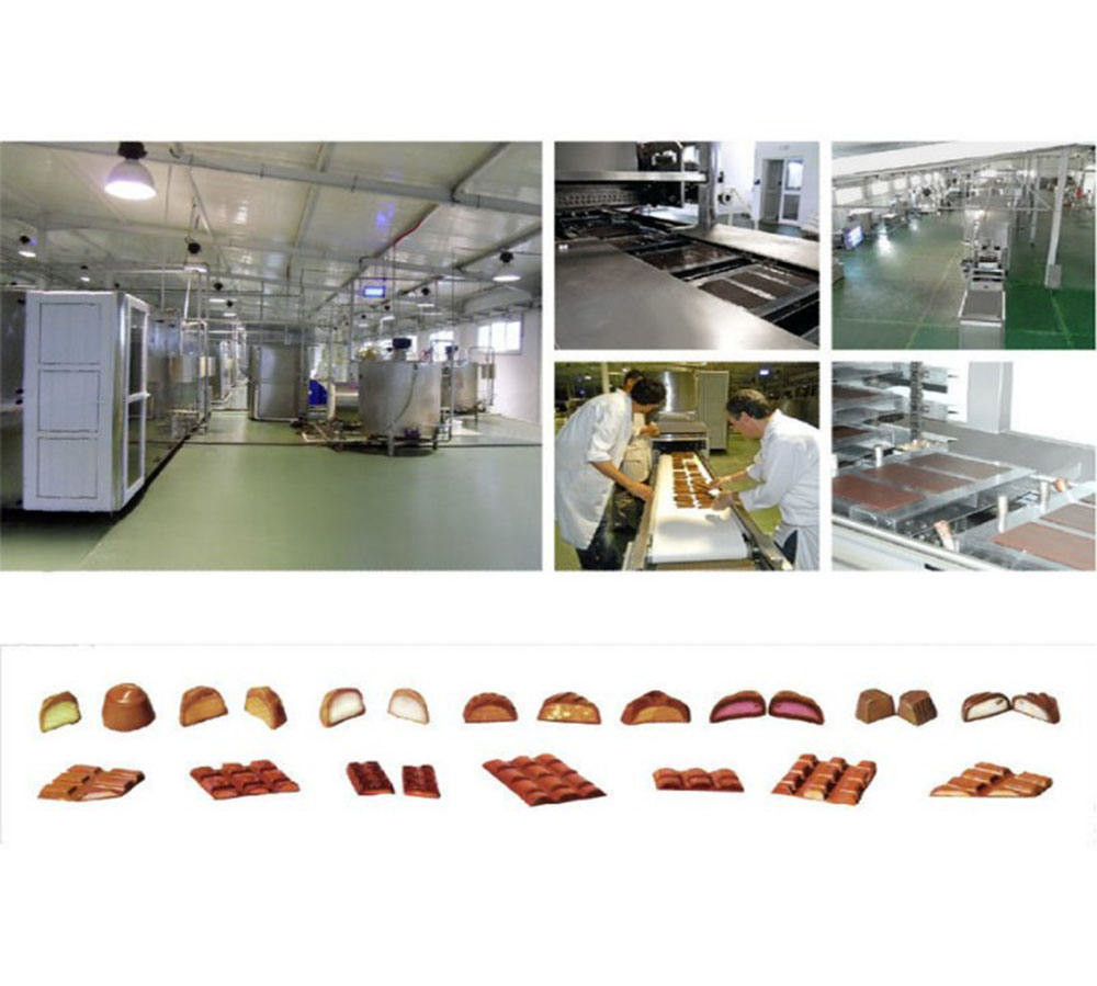 Homemade Chocolate Bar Production Line Chocolate Making Machine
