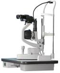 Magnification 10X 20X Ophthalmic Slit Lamp 52 - 78mm Pupillary Adjustment GD9011