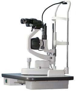 Quality Magnification 10X 20X Ophthalmic Slit Lamp 52 - 78mm Pupillary Adjustment GD9011 wholesale