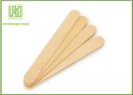 Bulk Tongue Depressors Sterile , Tongue Checking Small Wooden Spatula For