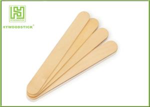Quality Bulk Tongue Depressors Sterile , Tongue Checking Small Wooden Spatula For Hospital wholesale
