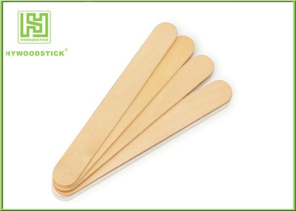 Bulk Tongue Depressors Sterile , Tongue Checking Small Wooden Spatula For