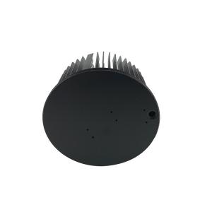 Quality LED Round Extruded Aluminum Heatsink , Round Heat Sink Extrusion Machined Metal Parts wholesale