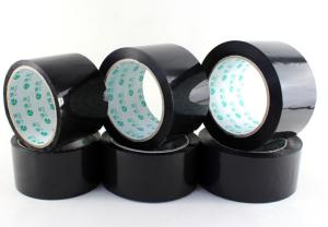 Quality Packaging Acrylic BOPP Adhesive Tape Transparent Black 45micx48mmx100m wholesale