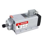 400HZ Frequency GDZ80*73-1.5 24000rpm Square Air Cooled Spindle Motor with