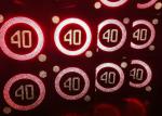 P10 P16 VMS Road Signs IP65 Highway Electronic Speed Limit Dispaly