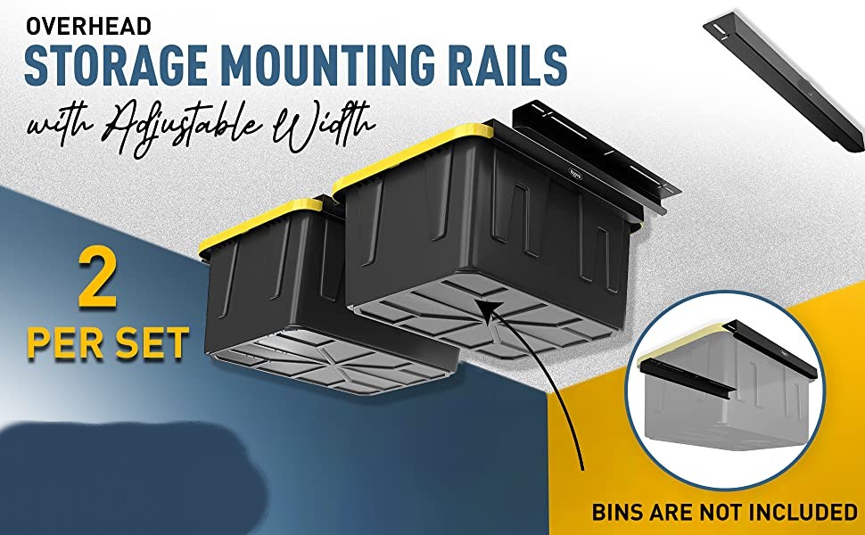 Carbon Steel Overhead Garage Storage Rack Ceiling Storage Racks Storage Bin Organization System