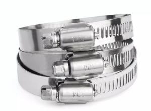 Quality China Wholesale Price 304 316 Stainless Steel Hose Clamp Custom American Type 1 4 Inch wholesale