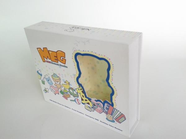 Coated Paper Electronics Packaging Box, Glossy Lamination Customized Rigid Gift