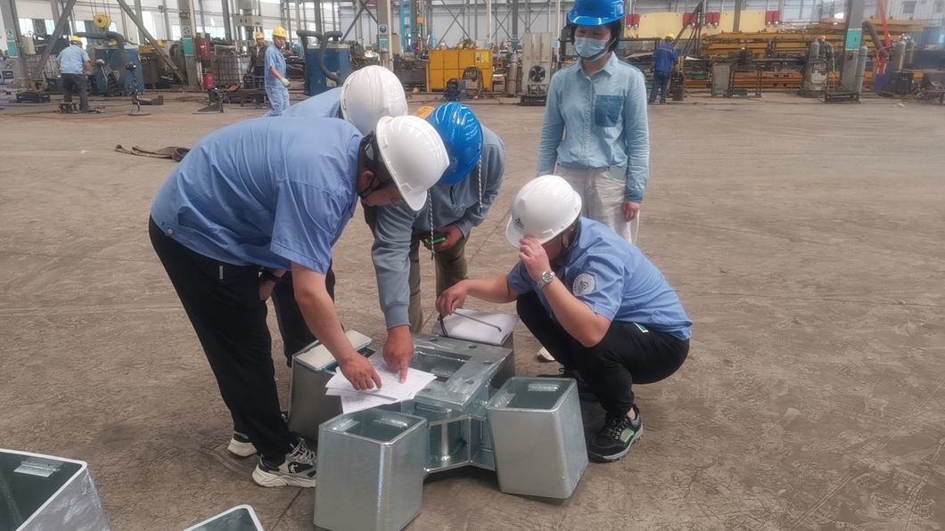 Hot DIP Galvanized Welded Ms Steel Metal Structure Frame