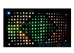 RGB Tri Color P5 Led Curtain Wall 7 Chs , Fiber Optic Curtain For Dance Halls