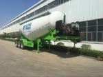 ABS Anti-lock Braking System Steel Flour Powder Tank Semi Trailer for Bulk