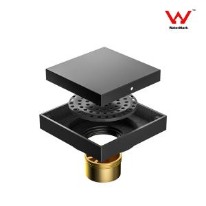 Quality Electroplating Push Down Shower Drain wholesale