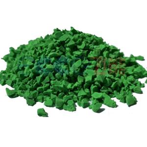 Quality Light Green Color Rubber Granules wholesale