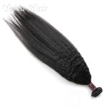 24 inch Burmese Virgin Hair / Yaki Straight Human Hair Extensions