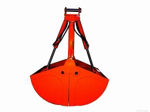 Quality OEM Flap Mechanical Clamshell Crane Bucket Double Rope wholesale