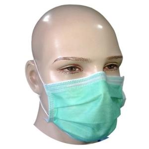 Quality Green Earloop Disposable Face Mask / Hygiene Surgical Mask Disposable wholesale