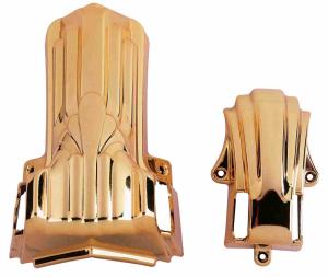Quality American Style Funeral Coffin Accessories Coffin Corner 11# B Customized Copper wholesale