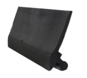 Quality Lightweight Industrial Doors Parts EPDM Black Top Rubber wholesale
