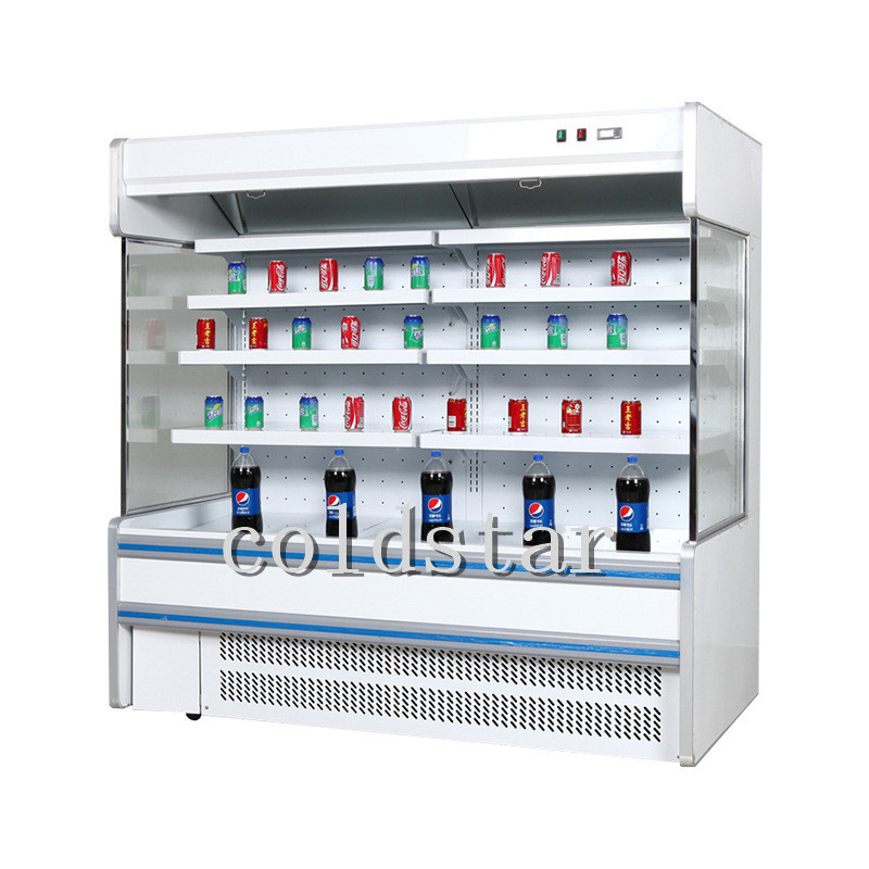 Commercial supermarket multi-deck open display chiller