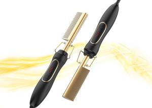 Quality 45W Professional Electric Hot Comb Aluminium Alloy Ceramic CE ROHS Certificate wholesale