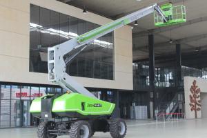 Quality 27m Platform height Telescopic Boom Lift 14500kg Weight wholesale