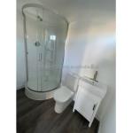 Galvanized Steel Square Tubes Prefabricated Modular Cabin Wooden Garden Sunlight