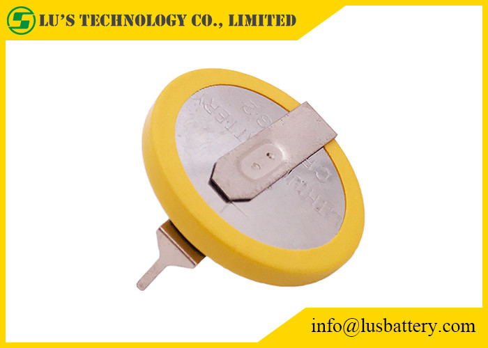 PCB Limno2 Lithium Button Battery 3.0v 220mah CR2032 Unit Cell With Tabs