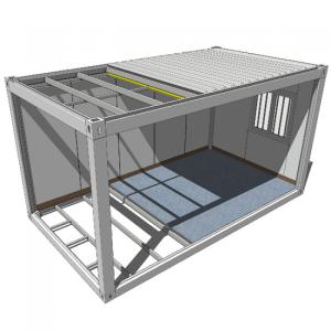 Quality Clinic Hospital Flat Pack Container House 20ft Modular Mobile Homes wholesale