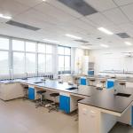 Ceramic School Laboratory Furniture Science Lab Equipments Movable With Chair