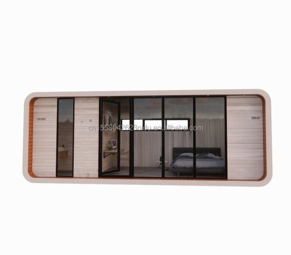Modified Shipping Container 20ft Luxury Prefab Wooden House with Kitchen