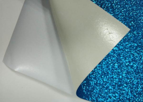 Kindergarten DIY Card Artwork Self Adhesive Glitter Paper With Even Surface