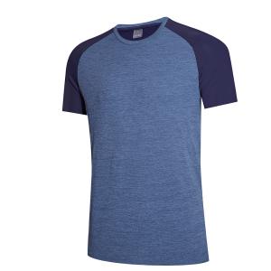 Quality Quick Drying Sports T Shirt Men'S Round Neck Short Sleeve Top Loose Running Fitness Clothes wholesale