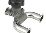ASME BPE 3/4" Sanitary Diaphragm Valves TP316L Stainless Steel For Food Line
