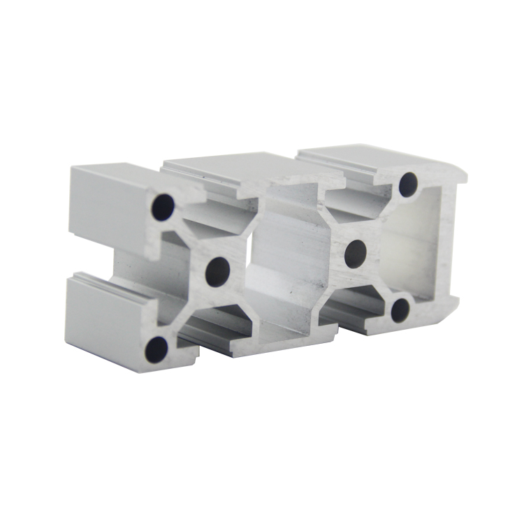 Square 6MM Slot Aluminium Profile For Solar Panel Mounting
